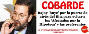Rajoy-cobarde